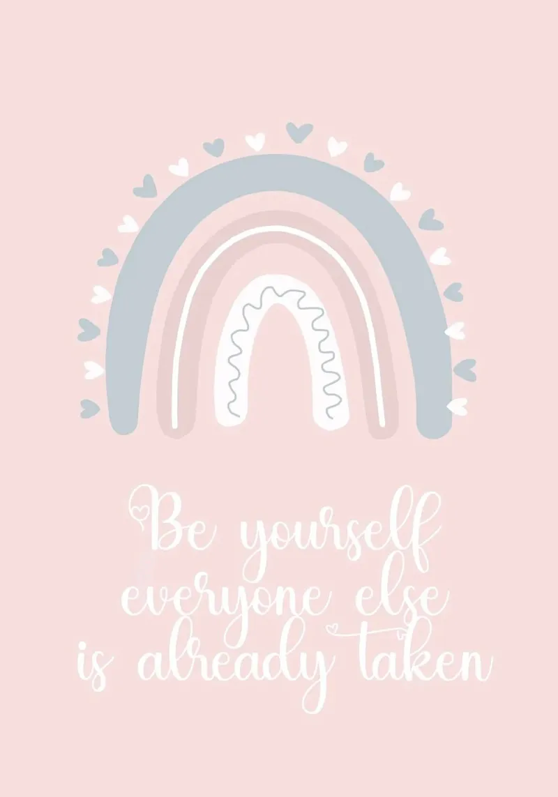 BE YOURSELF hahnemühle by MinimalistDesign