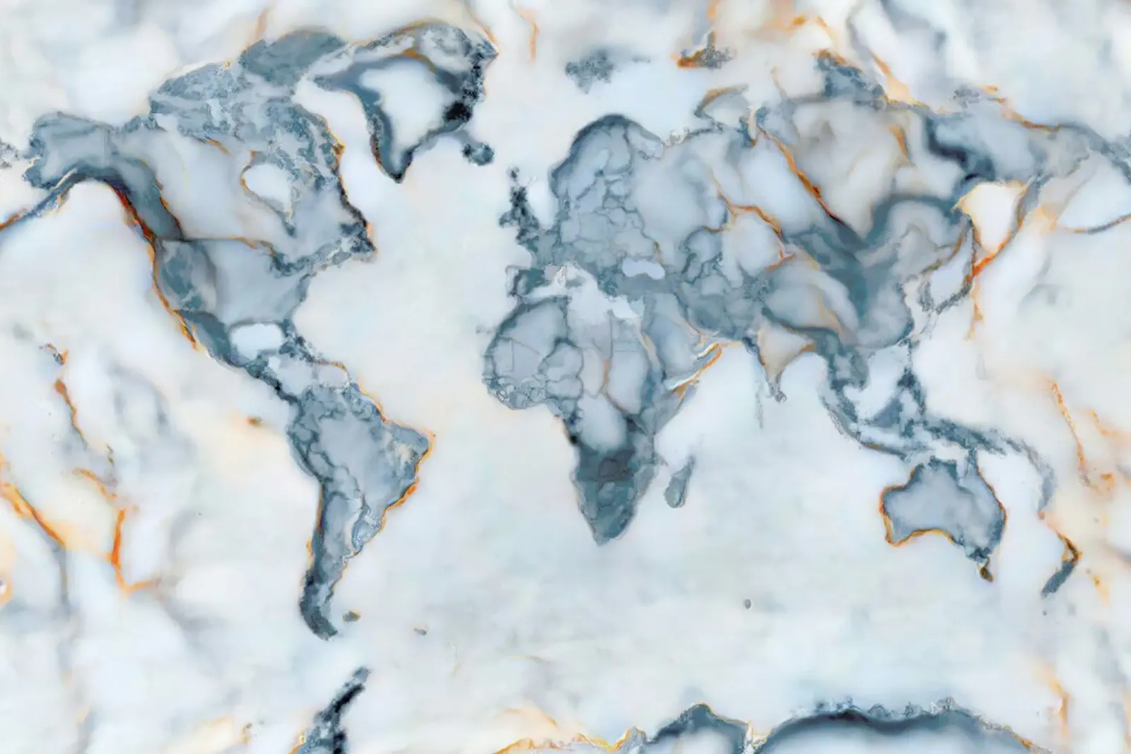 World Marble Map pellicola backlit da Octavian