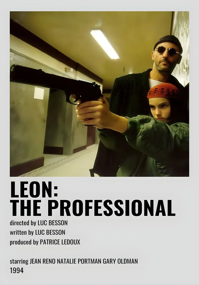 LEON THE PROFESSIONAL pellicola backlit da MVFminimalist