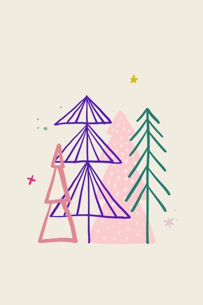 Winter Forest Poster von KRUTH DESIGN