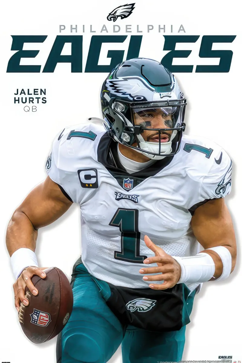 NFL Philadelphia Eagles - Jalen Hurts Serie 23 poster da nice sport