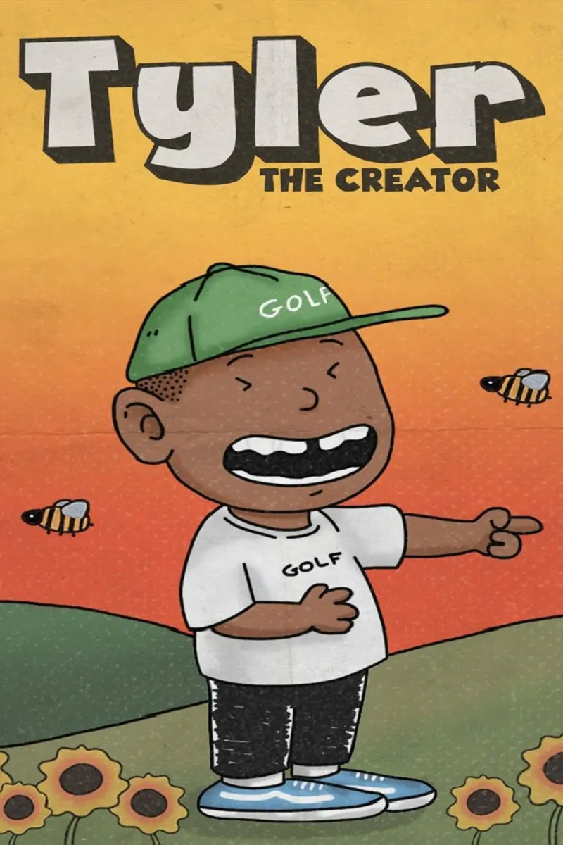 Animation Golf Tyler The Creator Poster carta hahnemühle da edanfargol