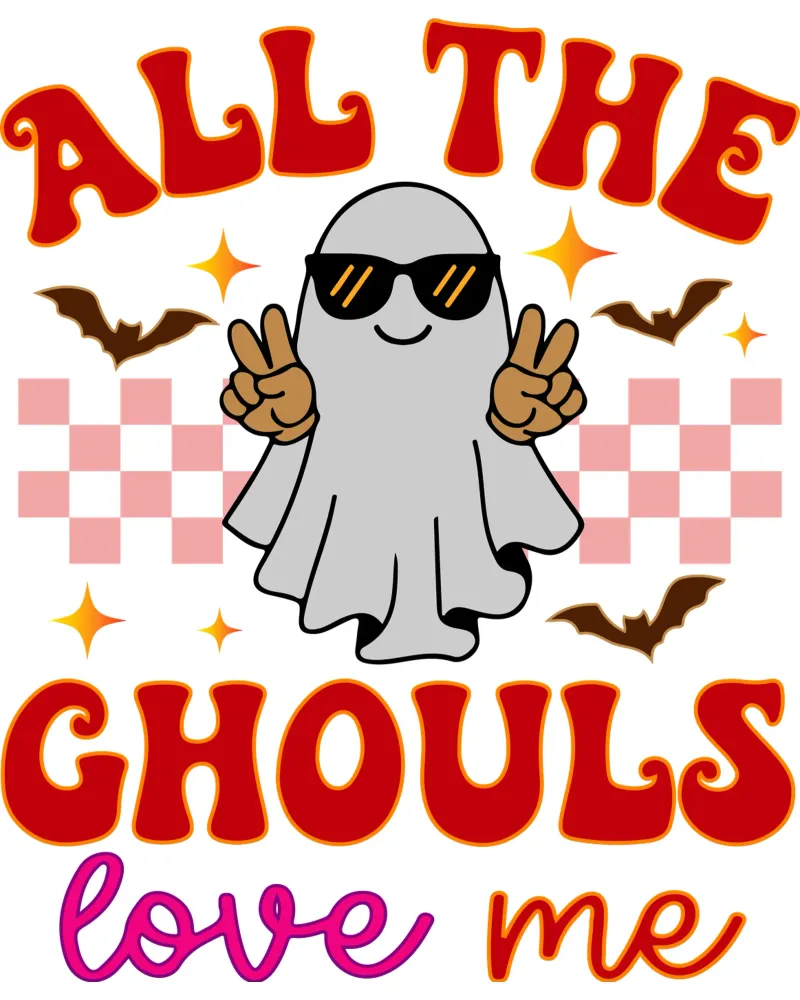 tutti i ghoul mi amano poster con telaio in alluminio da ersanim