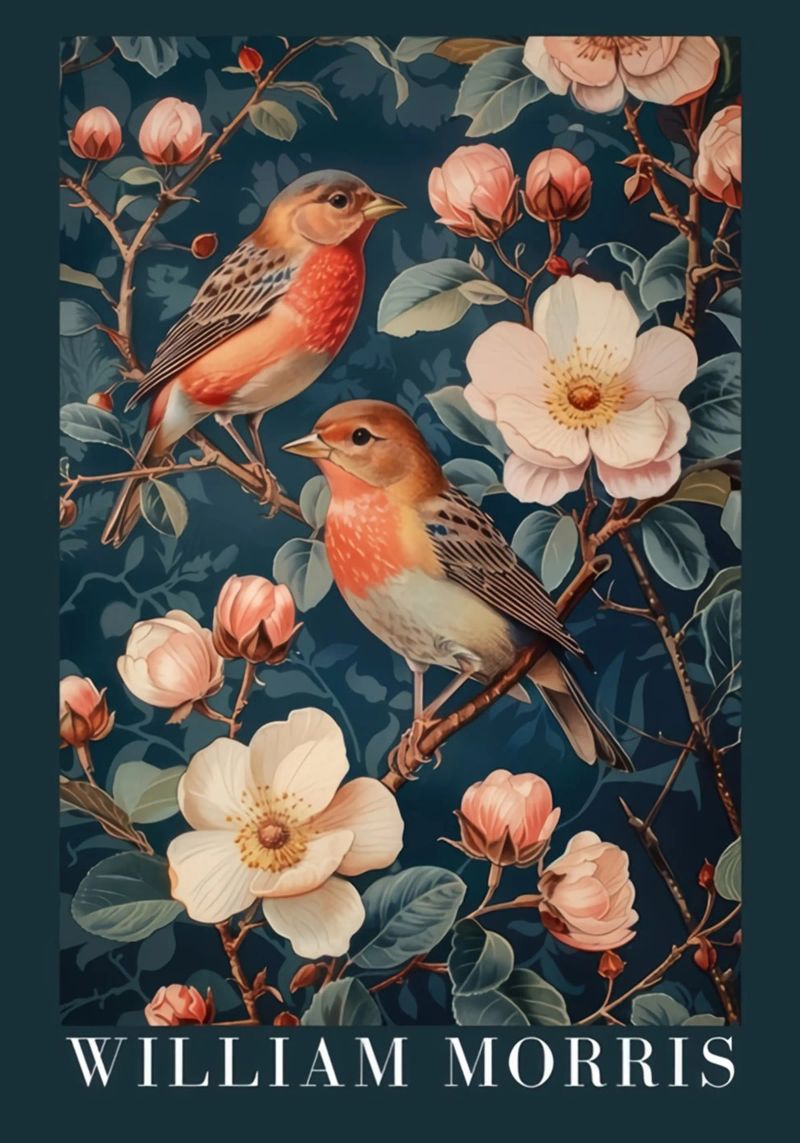 William Morris poster by guduengiseng