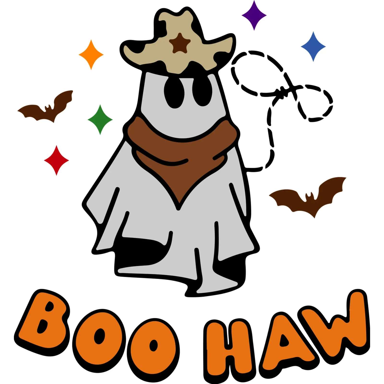 cowboy boo haw pellicola backlit da ersanim