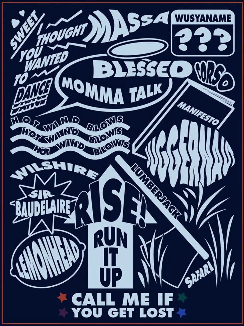 Call Me If You Get Lost Poster poster con telaio in alluminio da edanfargol