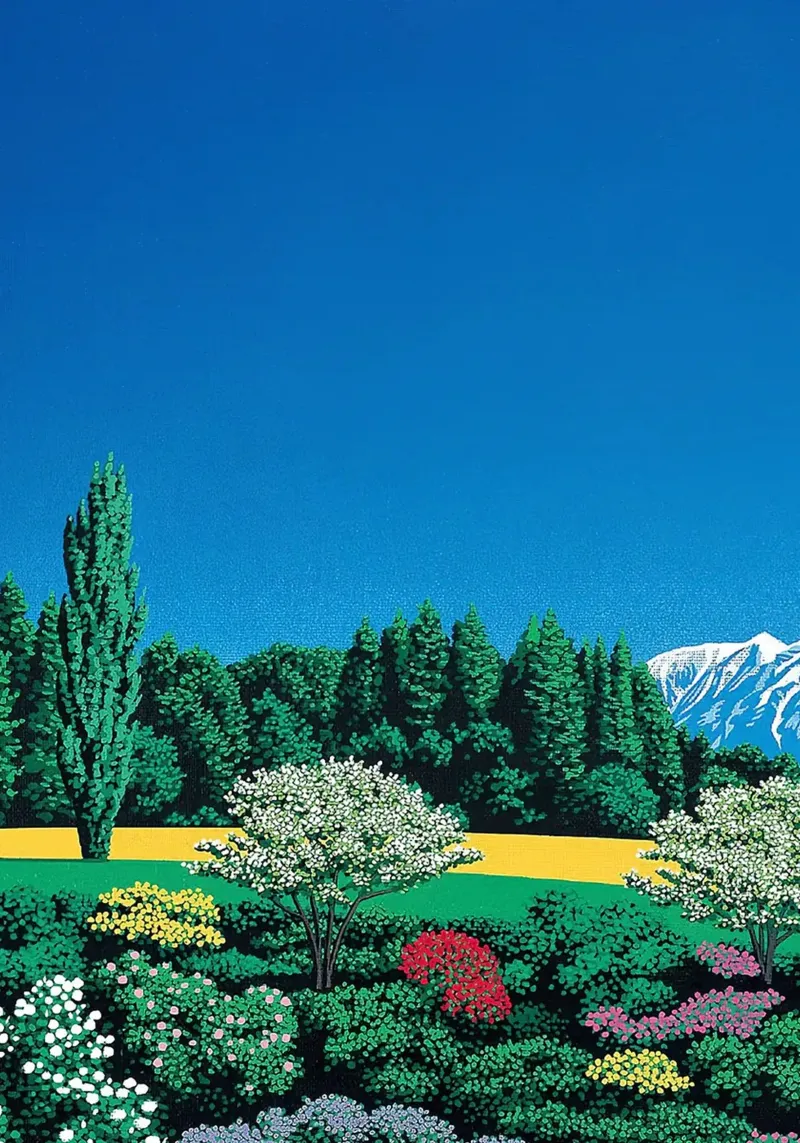 Hiroshi Nagai Japanese Landscape carta hahnemühle da Best Selling
