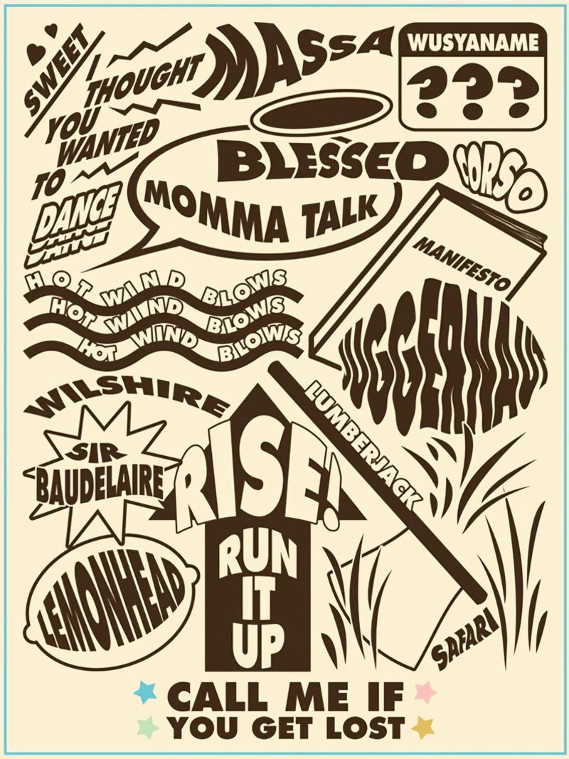 Call Me If You Get Lost Other Version poster by edanfargol