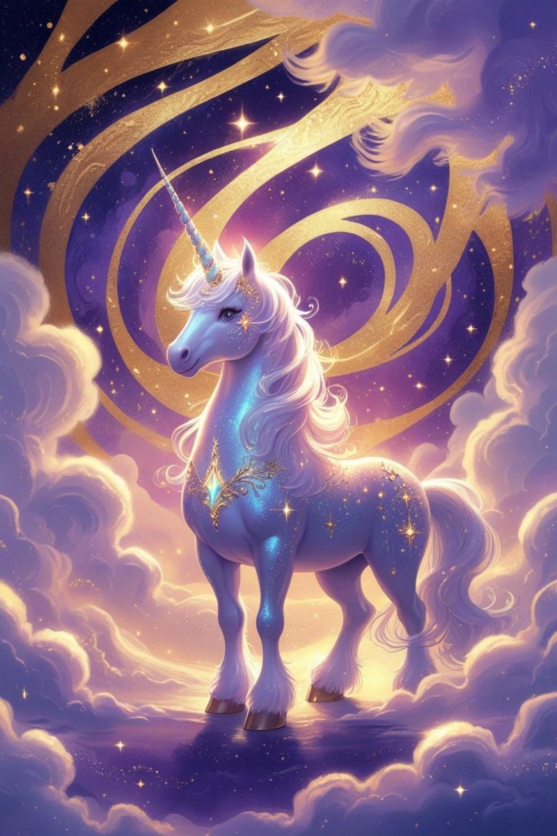 magisches Pony Poster von van hellen