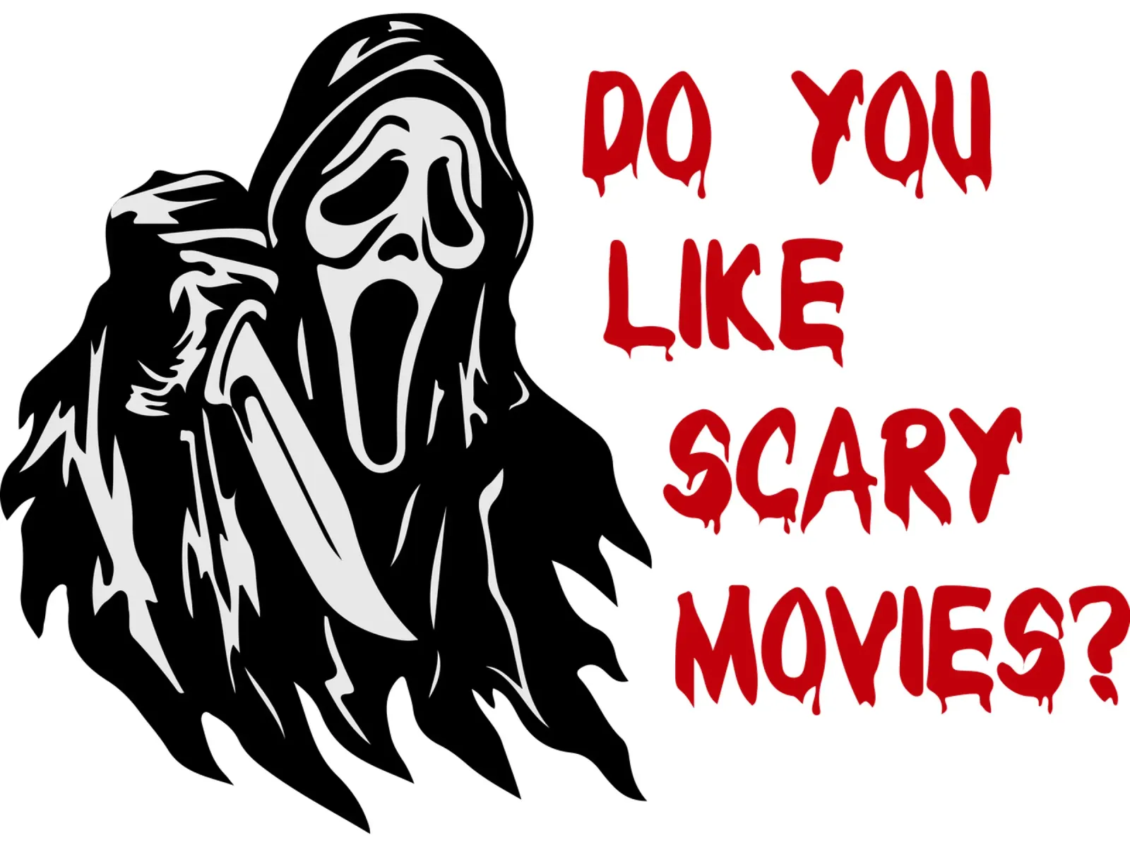 ti piace il film di paura divertente halloween poster con telaio in alluminio da ersanim