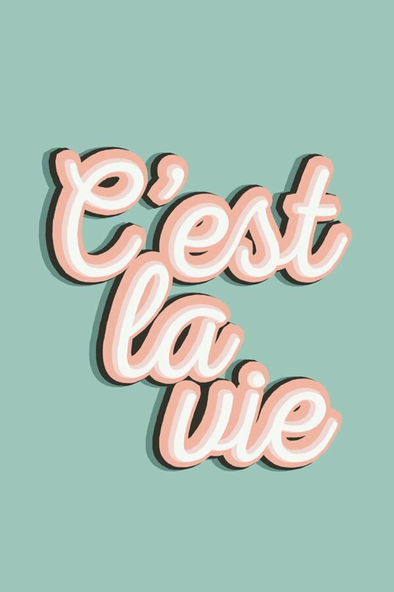 C'est La Vie poster by The Native State