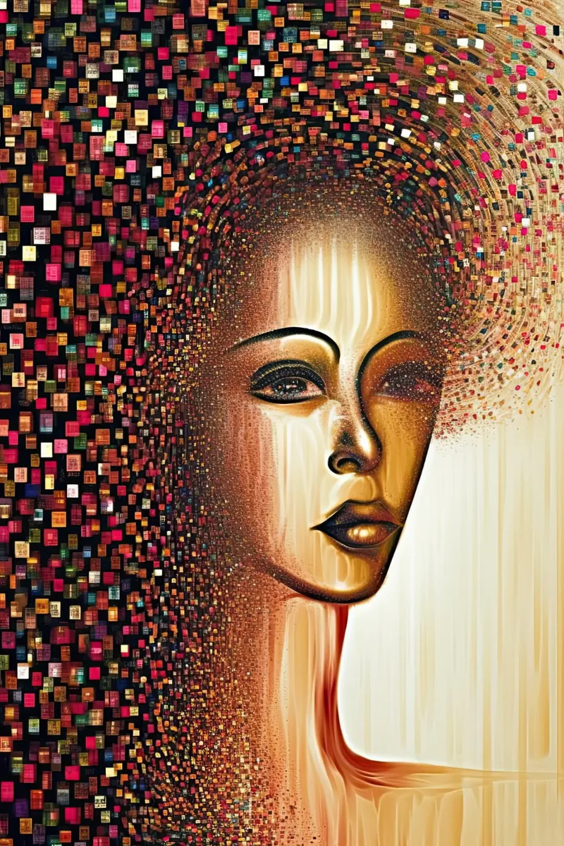 Arte da parete di Imagine poster con telaio in plastica da Imagine