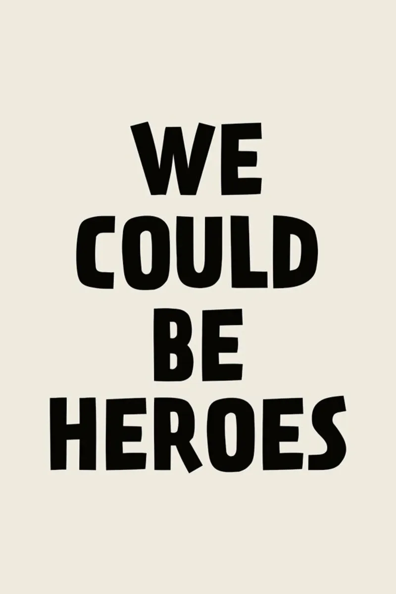 We Could Be Heroes pellicola backlit da The Native State