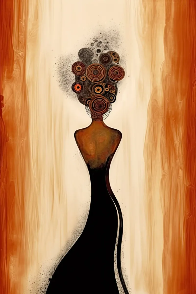Muurkunst van Imagine canvas met Baklijst van Imagine