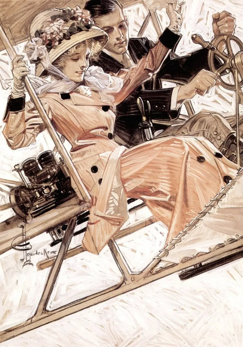 JCL 003 pellicola backlit da JC Leyendecker