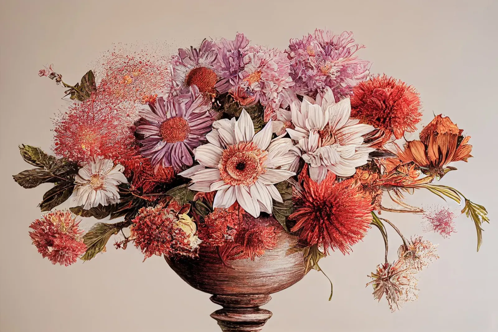 Muurkunst van Imagine canvas met Baklijst van Imagine