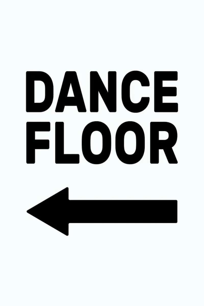 Dancefloor (Arrow Left) pellicola backlit da The Native State