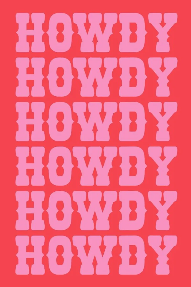 Howdy 2 pellicola backlit da Pure