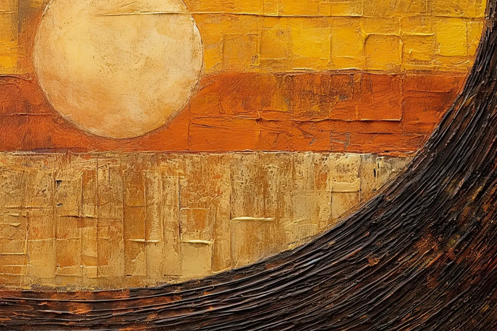 Muurkunst van Imagine canvas met Baklijst van Imagine