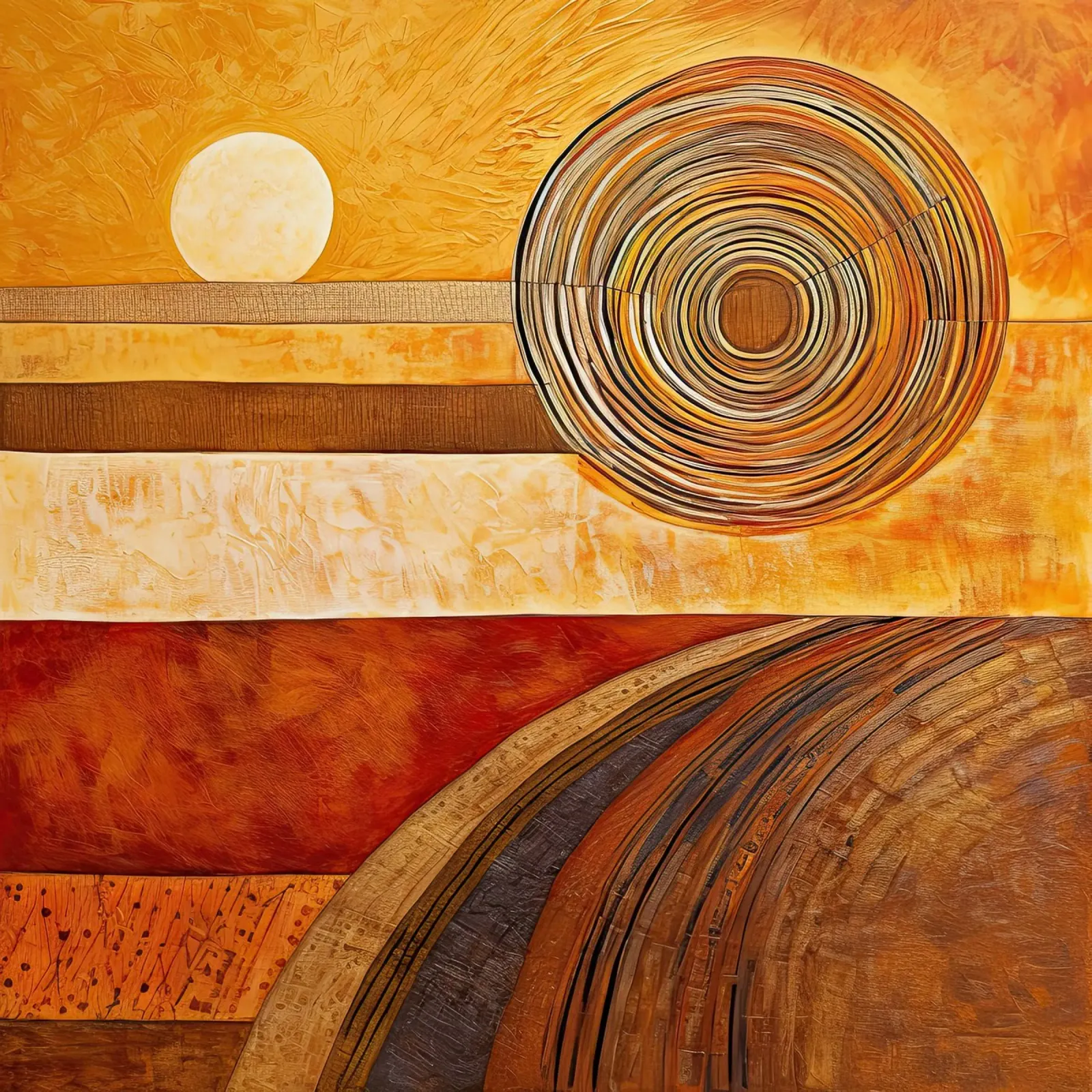 Muurkunst van Imagine canvas met Baklijst van Imagine