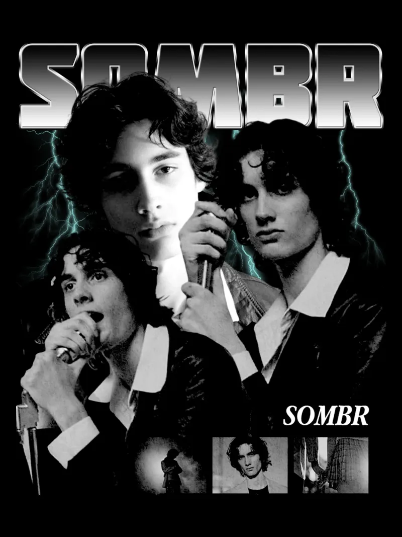 Musicista vintage in stile grunge Britpop poster da https://www.juniqe.com/uk/shop/Henndraws