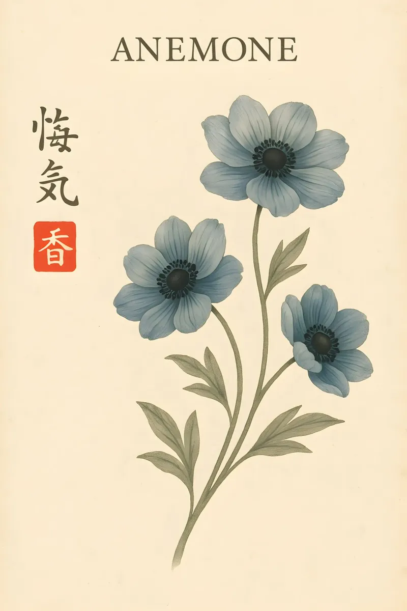 Celestial Anemone hahnemühle by Gei.Butsu