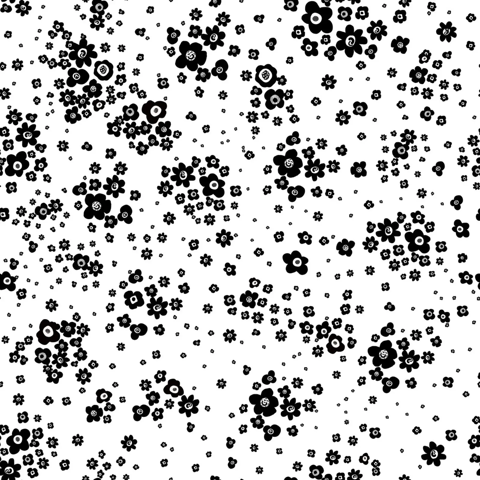 Fiori in bianco e nero carta hahnemühle da gulsengunel
