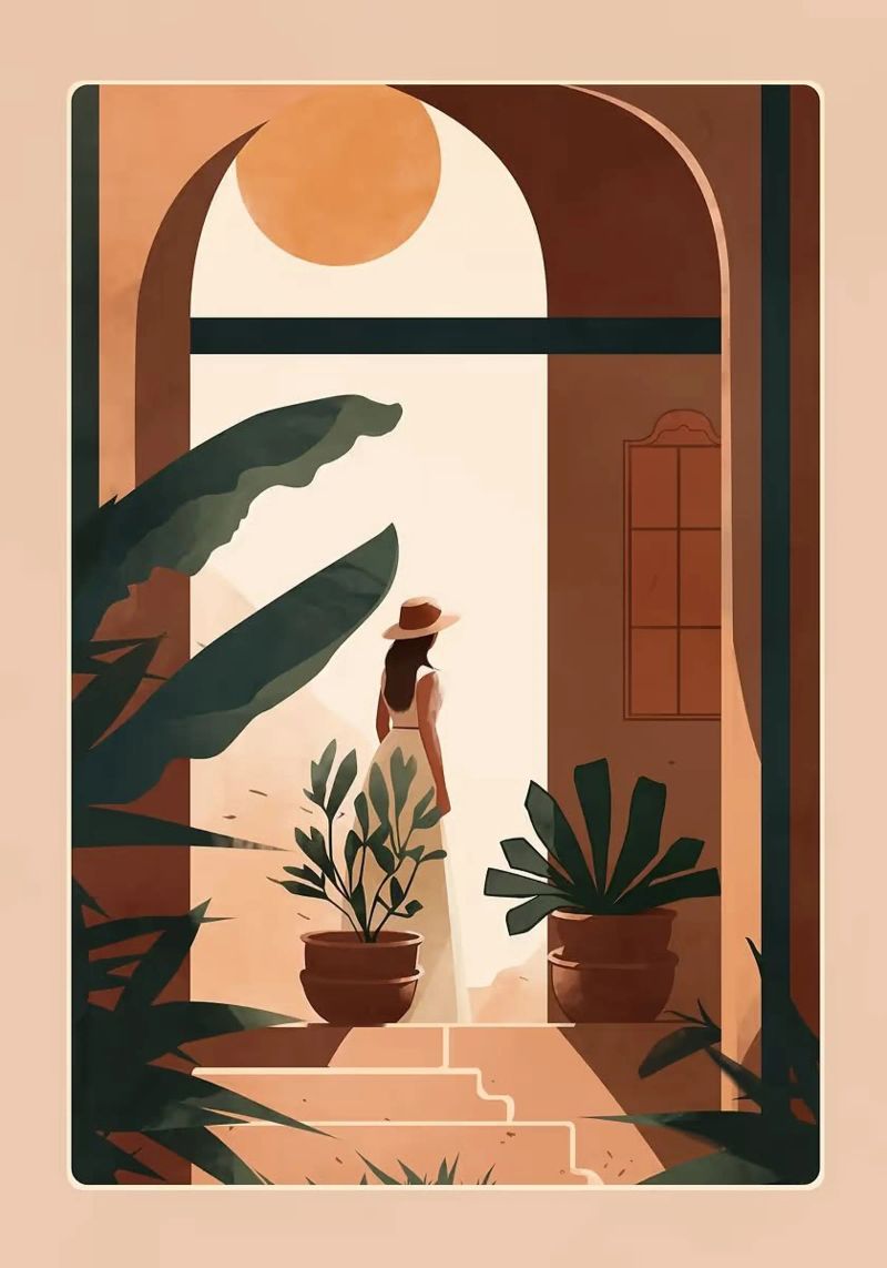 arco-puerta poster de Jonathan R NASH