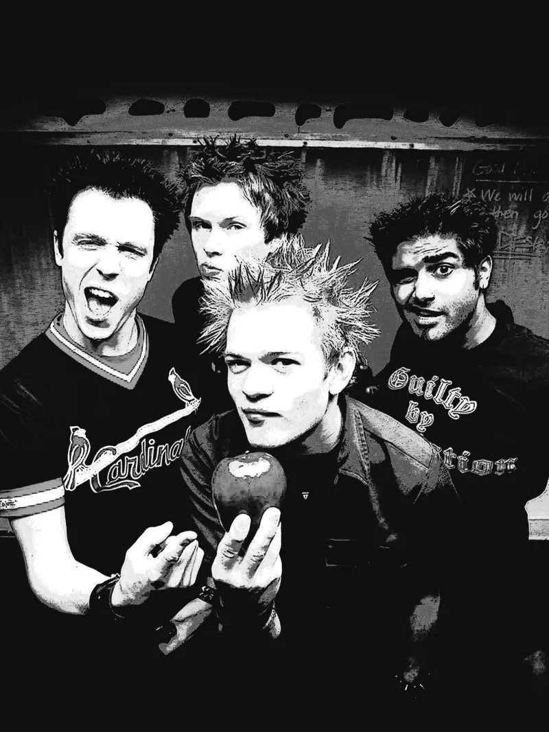 sum 41 band art plexiglass da vanhesling
