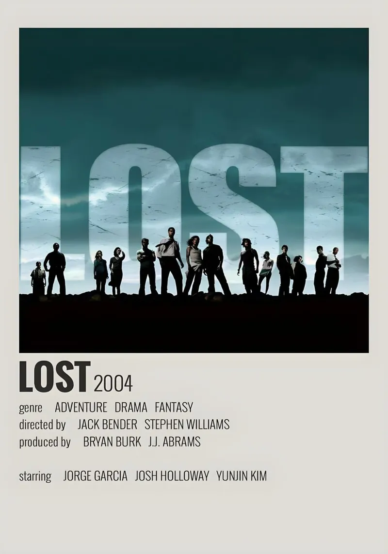 LOST 2004 pellicola backlit da MVFminimalist
