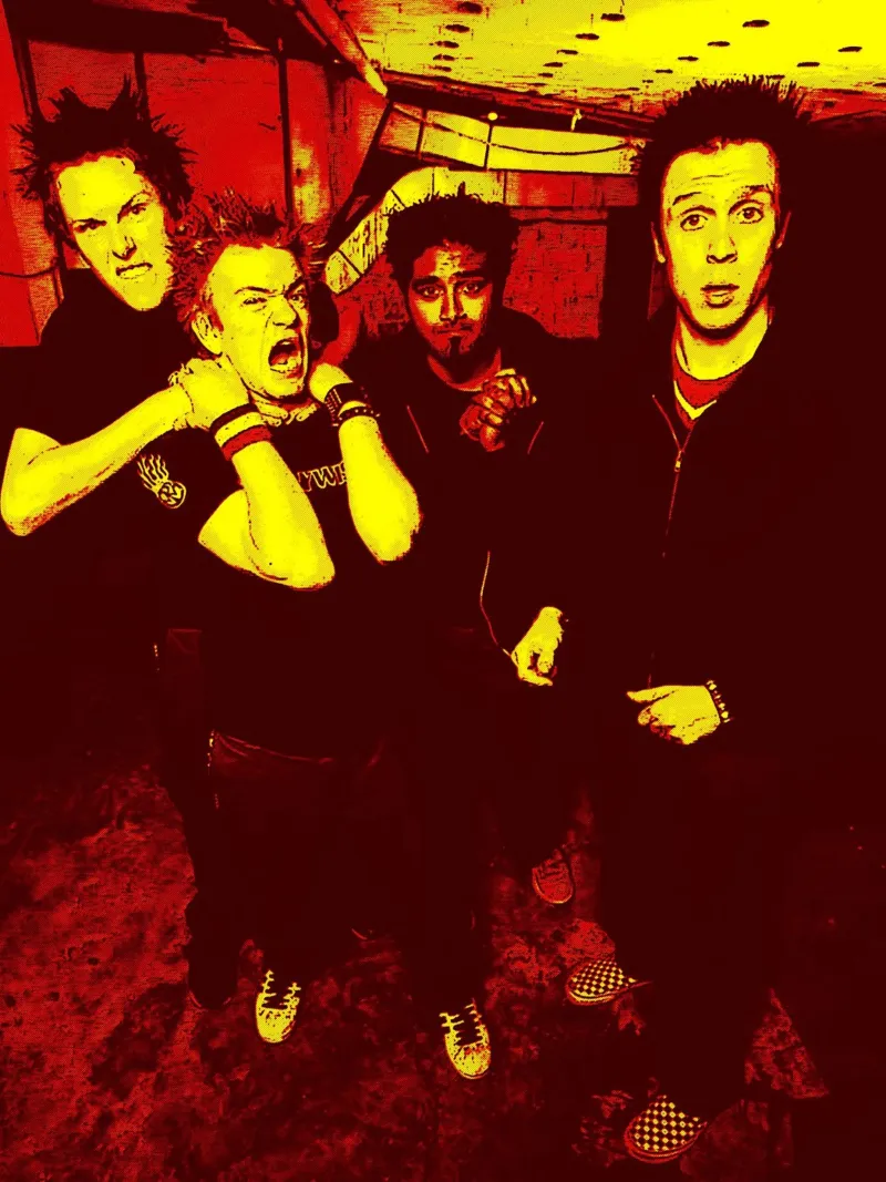 sum 41 band art pellicola backlit da vanhesling