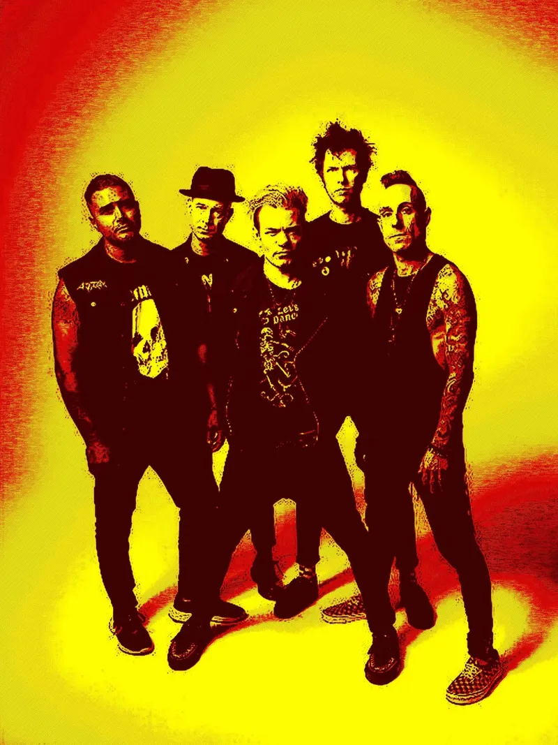 sum 41 band art pellicola backlit da vanhesling