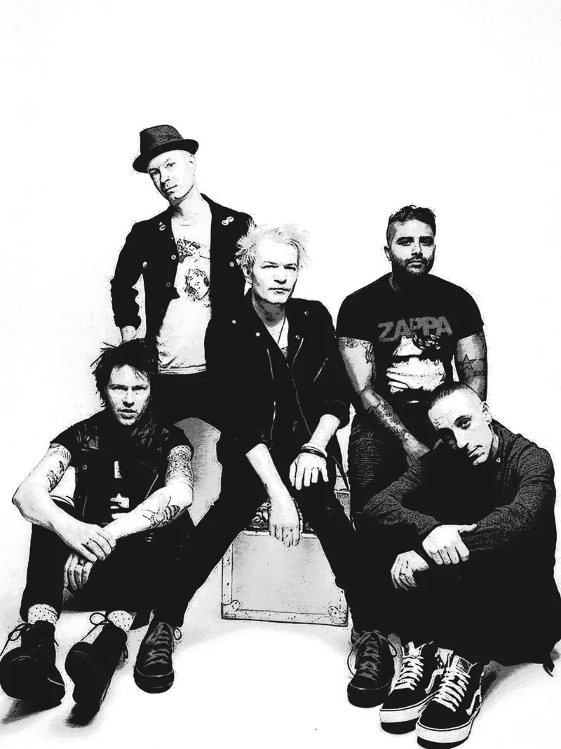sum 41 band art pellicola backlit da vanhesling