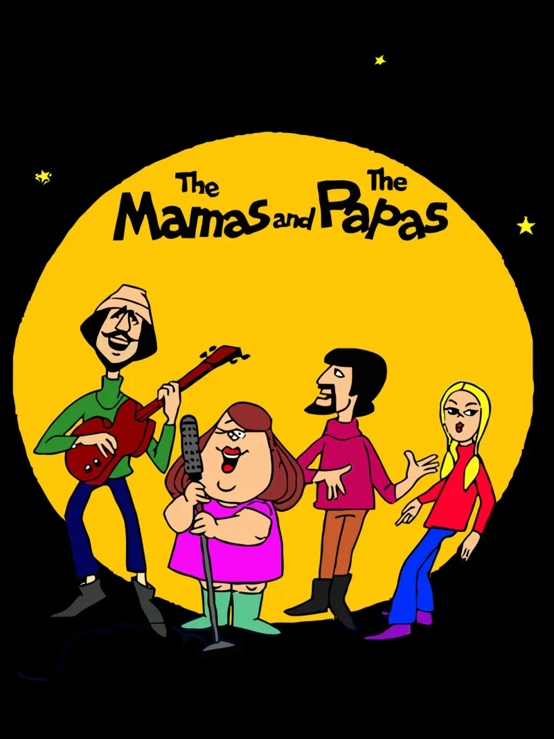 The Mamas & the Papas canvas by Gladysrg