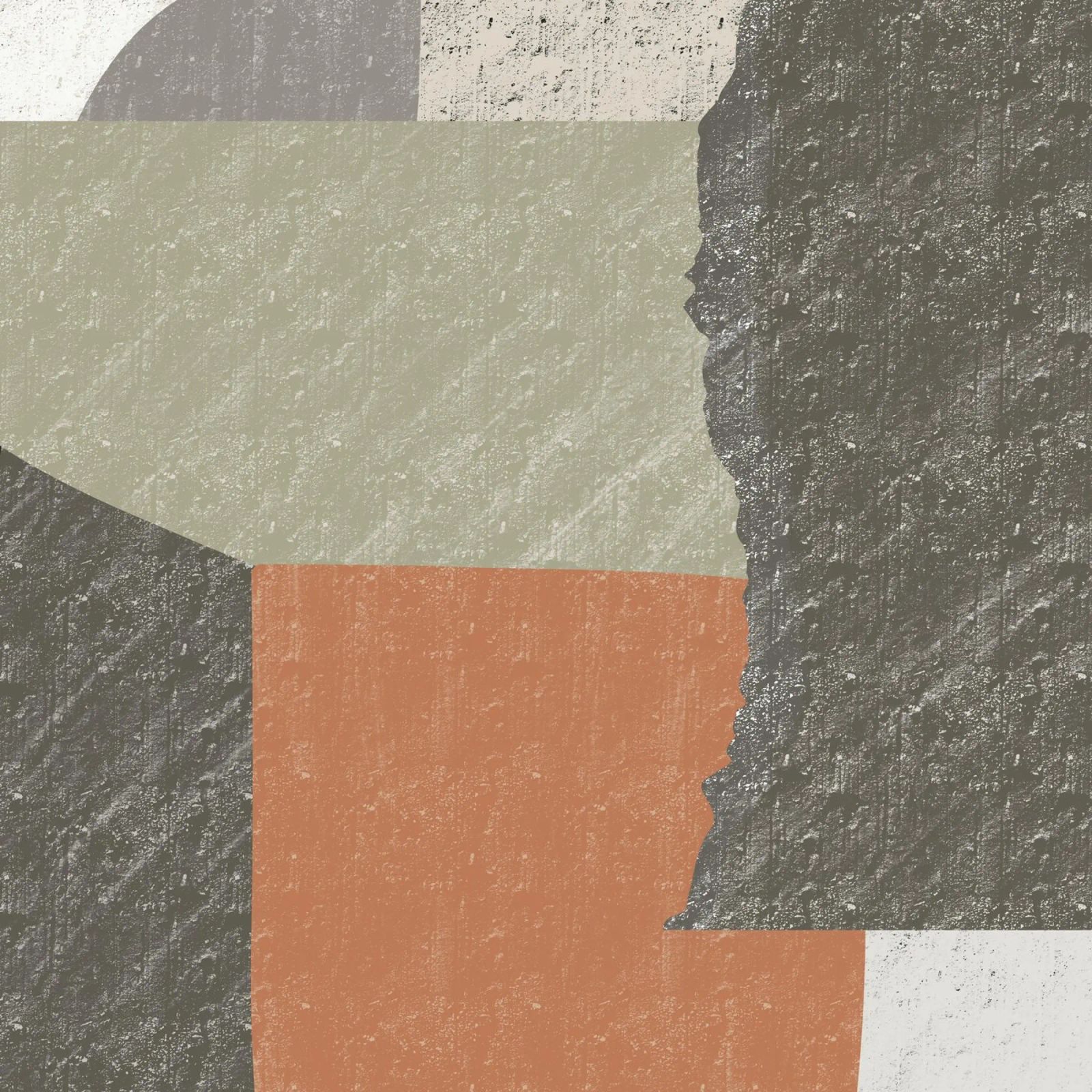 Astratto di grandi dimensioni con texture pellicola backlit da Little Dean