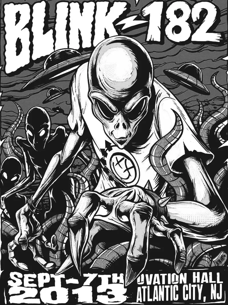 Art du groupe Blink-182 hahnemühle de vanhesling
