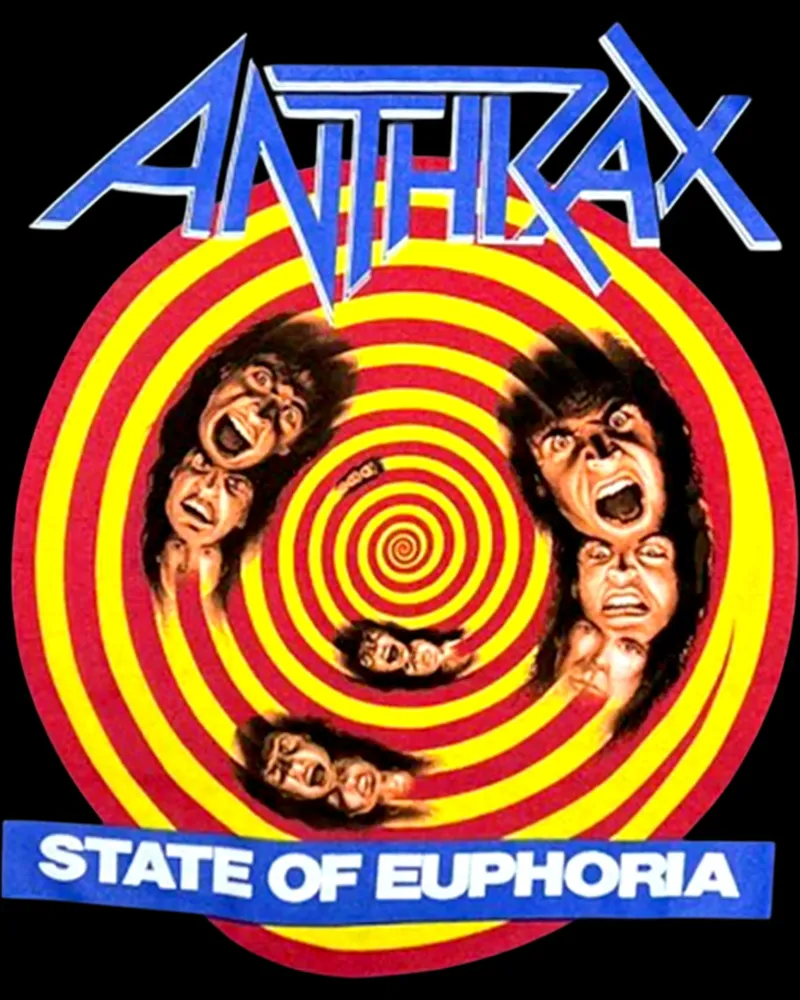 Stile vintage a spirale - Anthrax Band pellicola backlit da https://www.juniqe.com/uk/shop/Henndraws