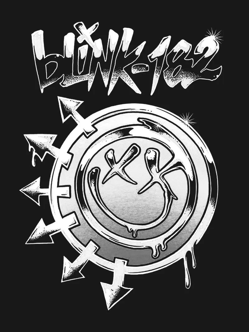 Arte della band Blink-182 carta hahnemühle da vanhesling