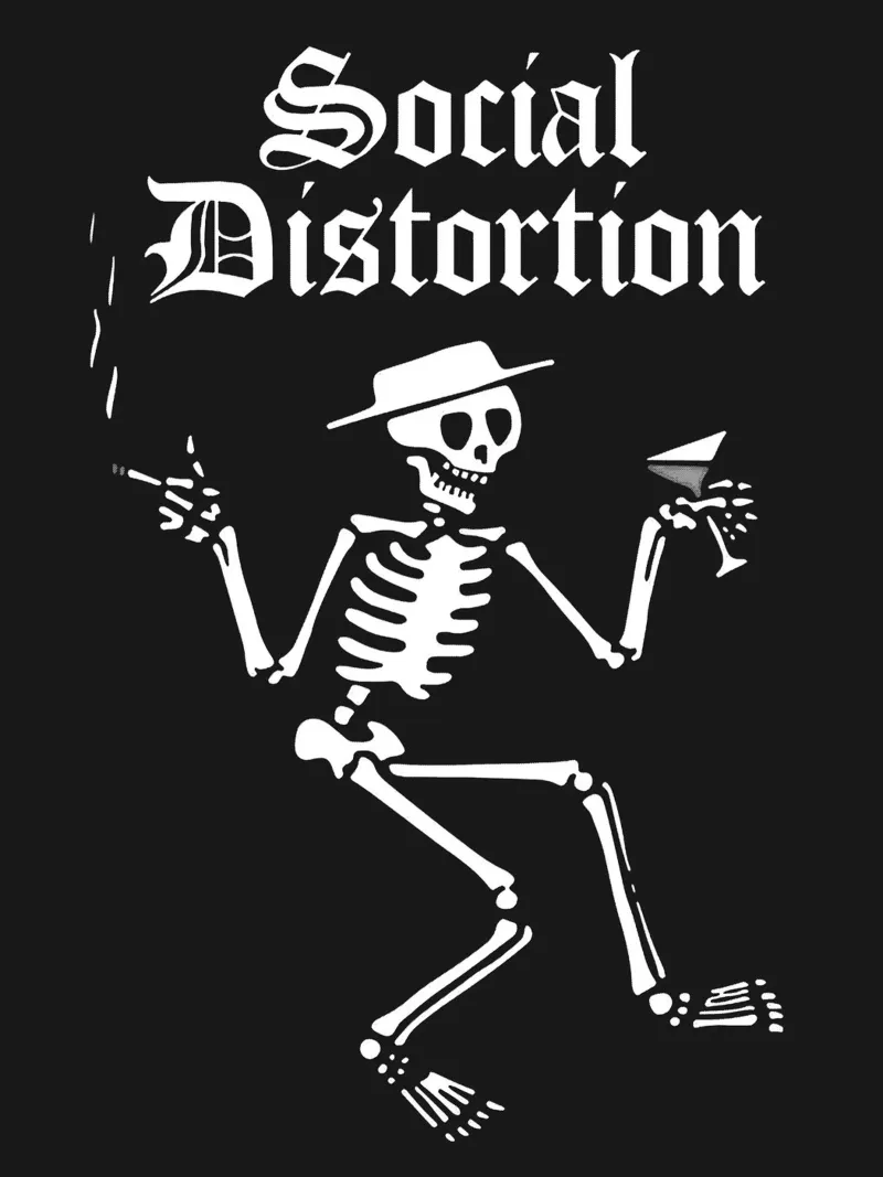 Art du groupe Social Distortion hahnemühle de vanhesling