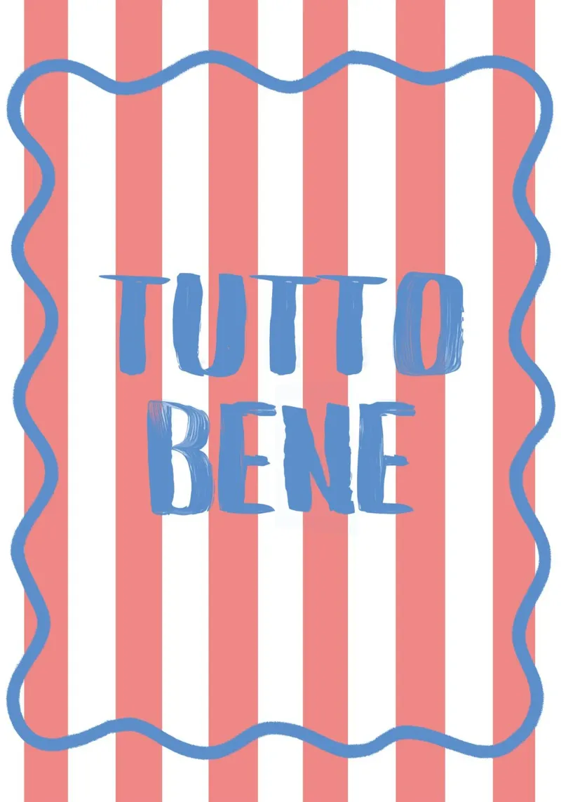 Tutto Bene pellicola backlit da Attaboy Dsgn