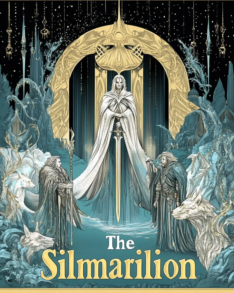 The Silmarillion – Legends of Light and Shadow acrylic glass by Mittelerde Atelier