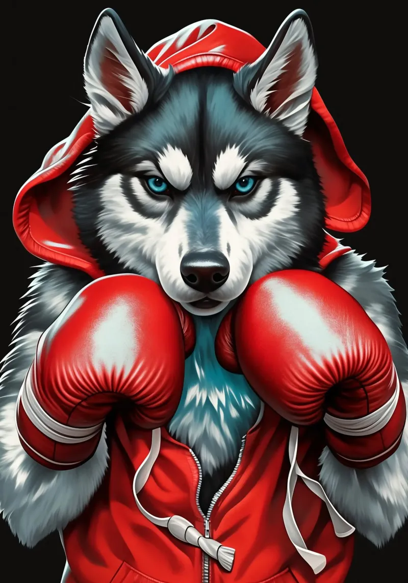 Boxe del lupo carta hahnemühle da Fleur de Lys