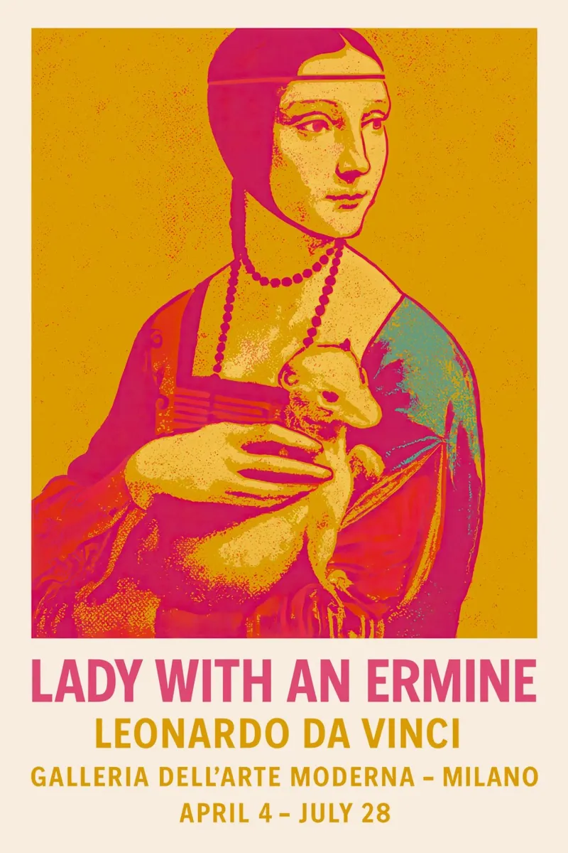 Lady With An Ermine (No 02) poster da treechild
