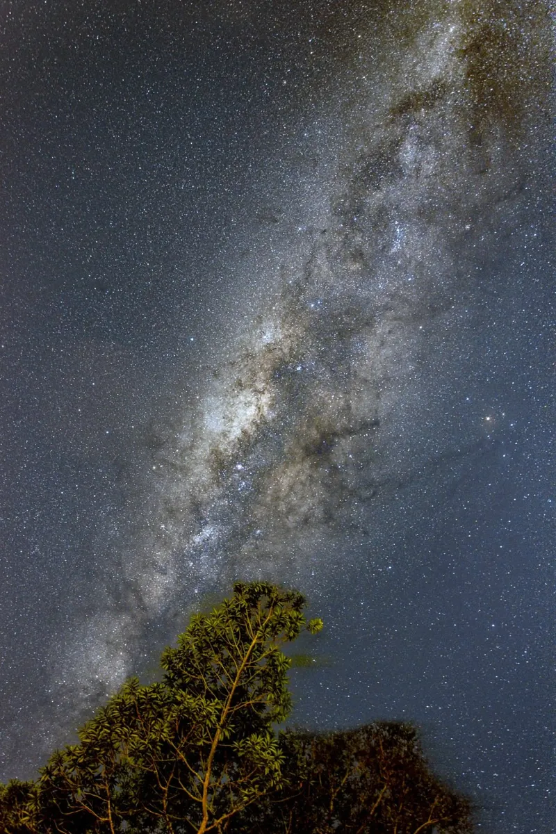 cielo notturno notturno poster con telaio in plastica da space words