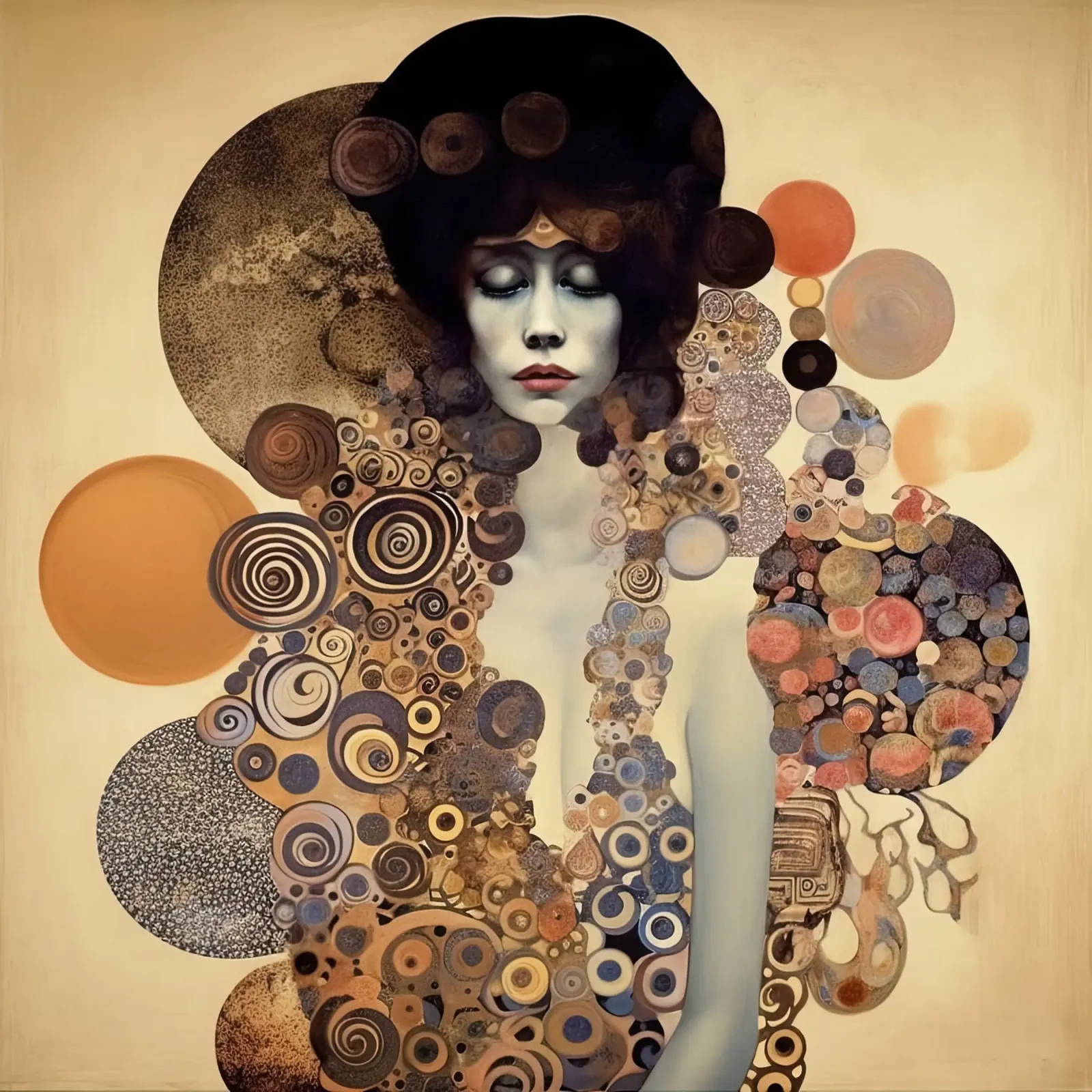 Muurkunst van Imagine canvas met Baklijst van Imagine