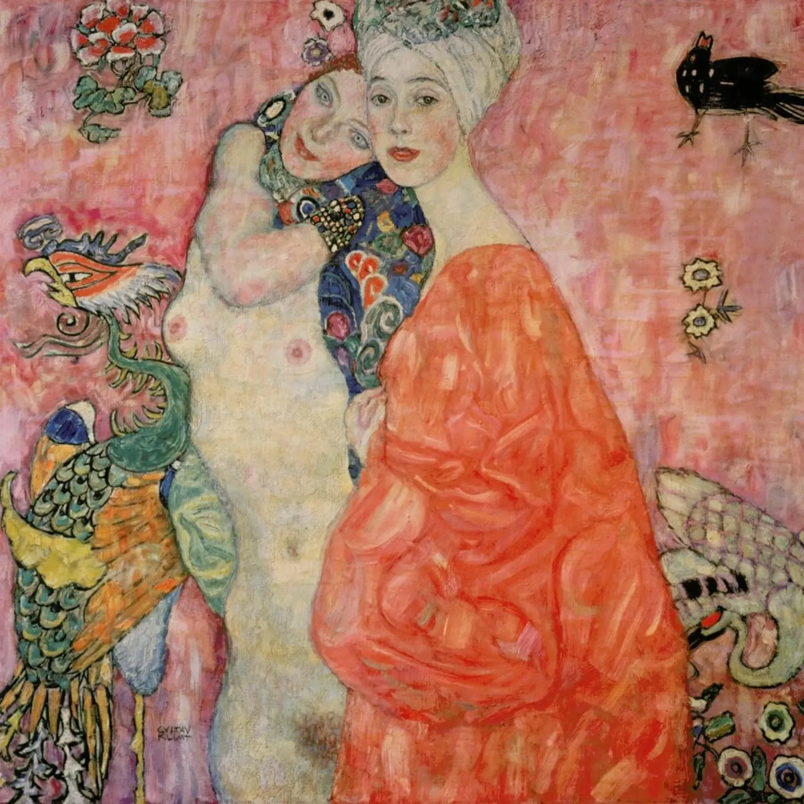 Klimt - Girlfriends pellicola backlit da ARTOTHEK