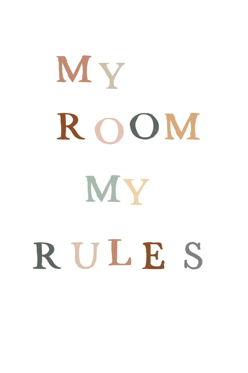 My Room Poster von KRUTH DESIGN
