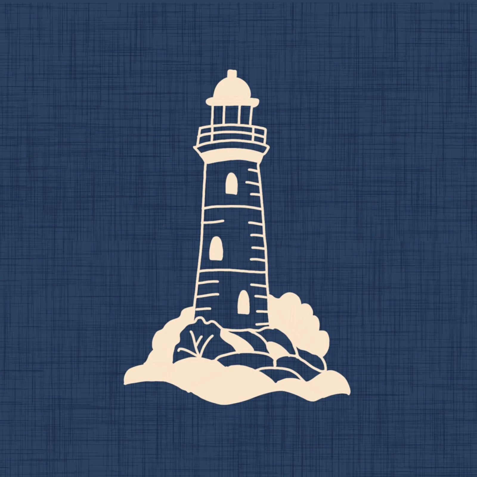 Lighthouse Nautical Mythology - Retro Coastal canvas by susanacosta
