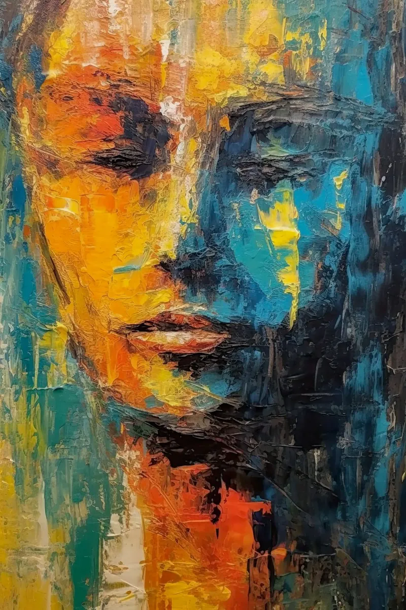Arte da parete di Imagine poster con telaio in legno da Imagine