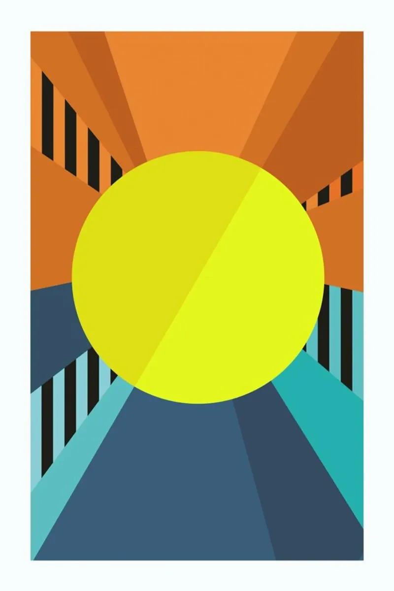 Sunshine On A Rainy Day acrylic glass by The Native State